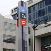 The headquarters for National Public Radio (NPR) stands on North Capitol Street, April 15, 2013, in Washington. (AP Photo/Charles Dharapak, File)