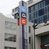FILE - The headquarters for National Public Radio (NPR) stands on North Capitol Street on April 15, 2013, in Washington. A National Public Radio editor who wrote an essay criticizing his employer for promoting liberal reviews resigned on Wednesday, April 17, 2024, a day after it was revealed that he had been suspended. (AP Photo/Charles Dharapak, File)