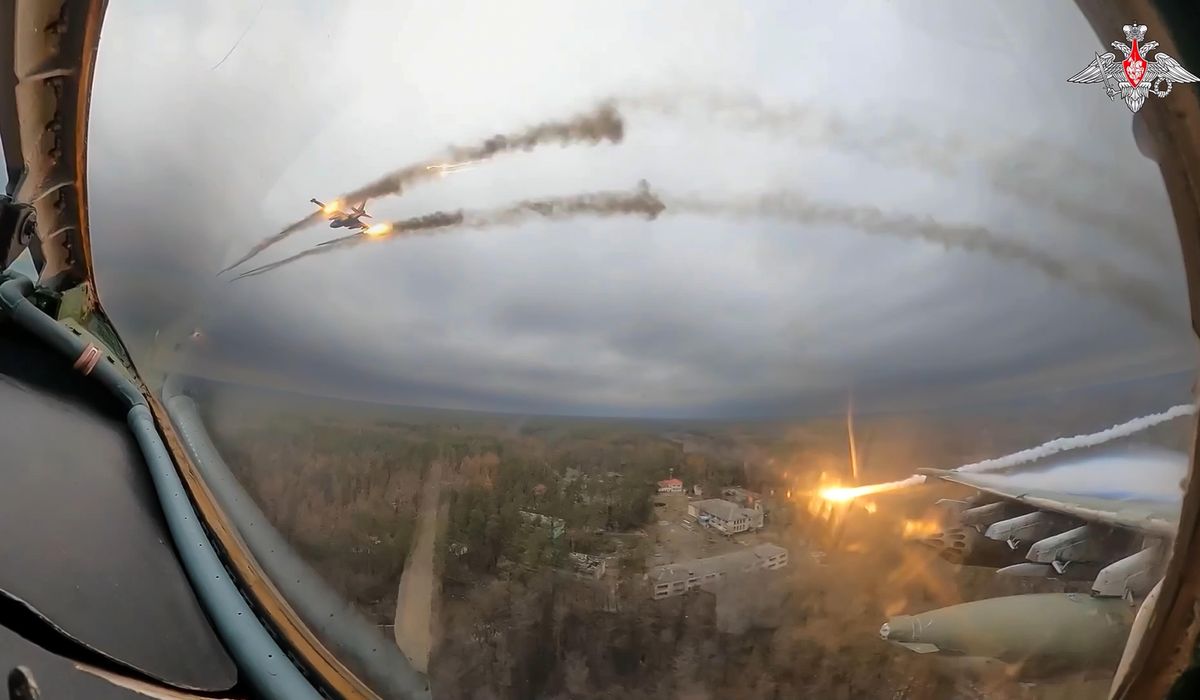NextImg:Russia pummels exhausted Ukrainian forces with smaller attacks ahead of a springtime advance