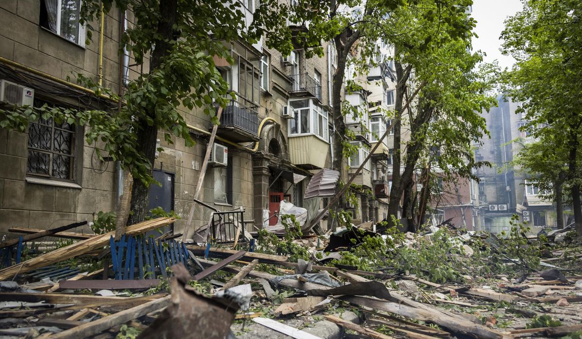 NextImg:Moscow says 50 Ukrainian drones shot down as attacks spark fires at Russian power stations