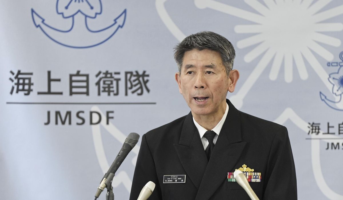 NextImg:Japan’s top admiral resigns after being torpedoed by cascade of issues