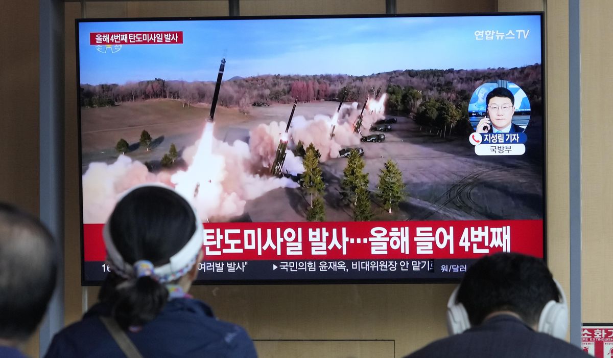 NextImg:North Korea fires suspected short-range missiles into the sea in its latest weapons test, Seoul says