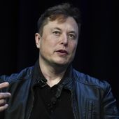 Tesla and SpaceX CEO Elon Musk speaks at the SATELLITE Conference and Exhibition, March 9, 2020, in Washington. (AP Photo/Susan Walsh, File)