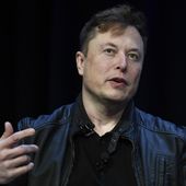 Tesla and SpaceX CEO Elon Musk speaks at the SATELLITE Conference and Exhibition, March 9, 2020, in Washington. Tech billionaire Elon Musk accused Australia of censorship after an Australian judge ruled that his social media platform X must block users worldwide from accessing video of a bishop being stabbed in a Sydney church. (AP Photo/Susan Walsh, File)