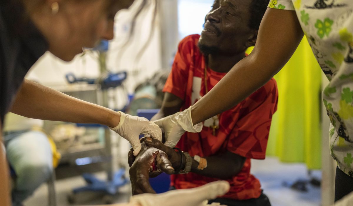 NextImg:Haiti health system nears collapse as medicine dwindles, gangs attack hospitals and ports stay shut