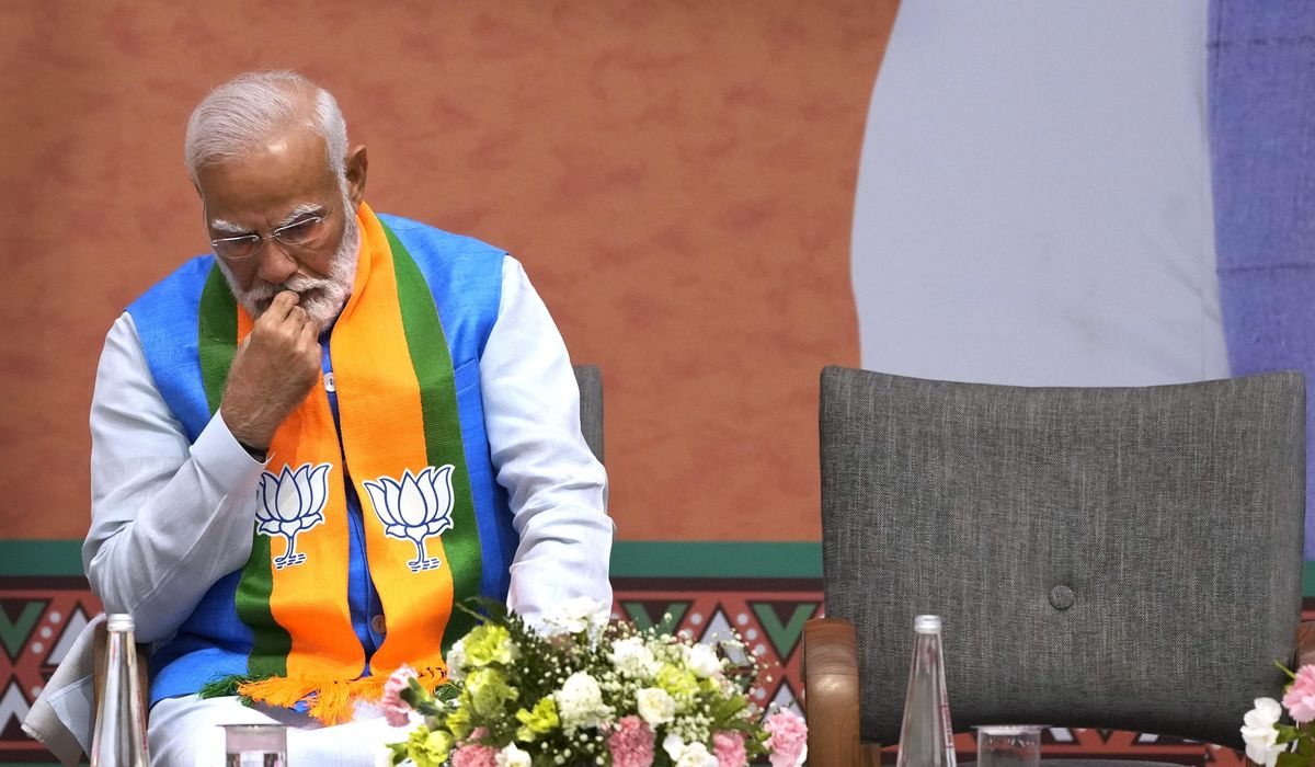 NextImg:Modi accused of hate speech for calling Muslims ‘infiltrators’ at a rally days into India’s election