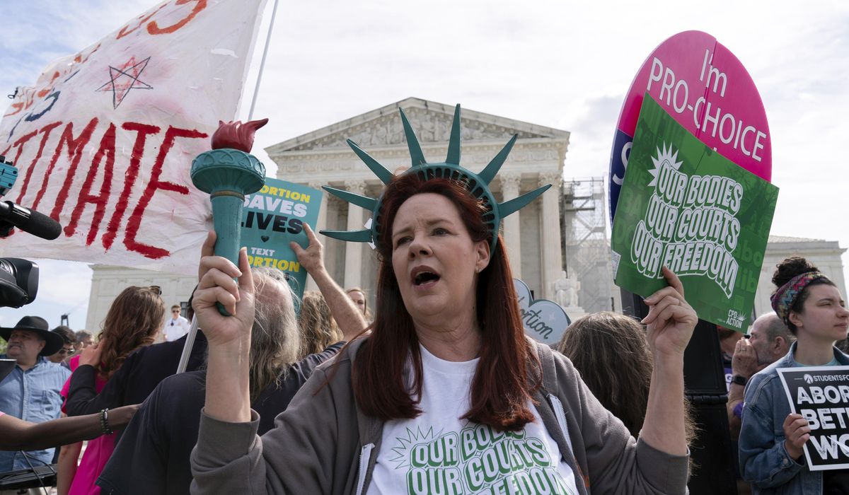 NextImg:Supreme Court appears skeptical that state abortion bans conflict with federal health care law