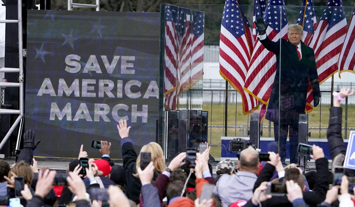 NextImg:Trump says no chaos from his supporters this Election Day