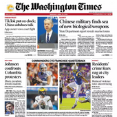 Washington Times Front Page podcast