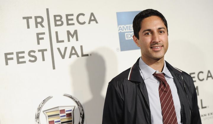 Actor Maulik Pancholy attends the premiere of &quot;Trishna&quot; during the 2012 Tribeca Film Festival on Friday, April 27, 2012 in New York. The school board has reversed it&#x27;s decision to cancel an upcoming speech by Pancholy due to concerns about what they described as his activism and “lifestyle.” The board voted 5-4, Wednesday, April 24, 2024, to allow Pancholy to speak at assembly next month where he will speak out against bullying.(AP Photo/Evan Agostini, File)