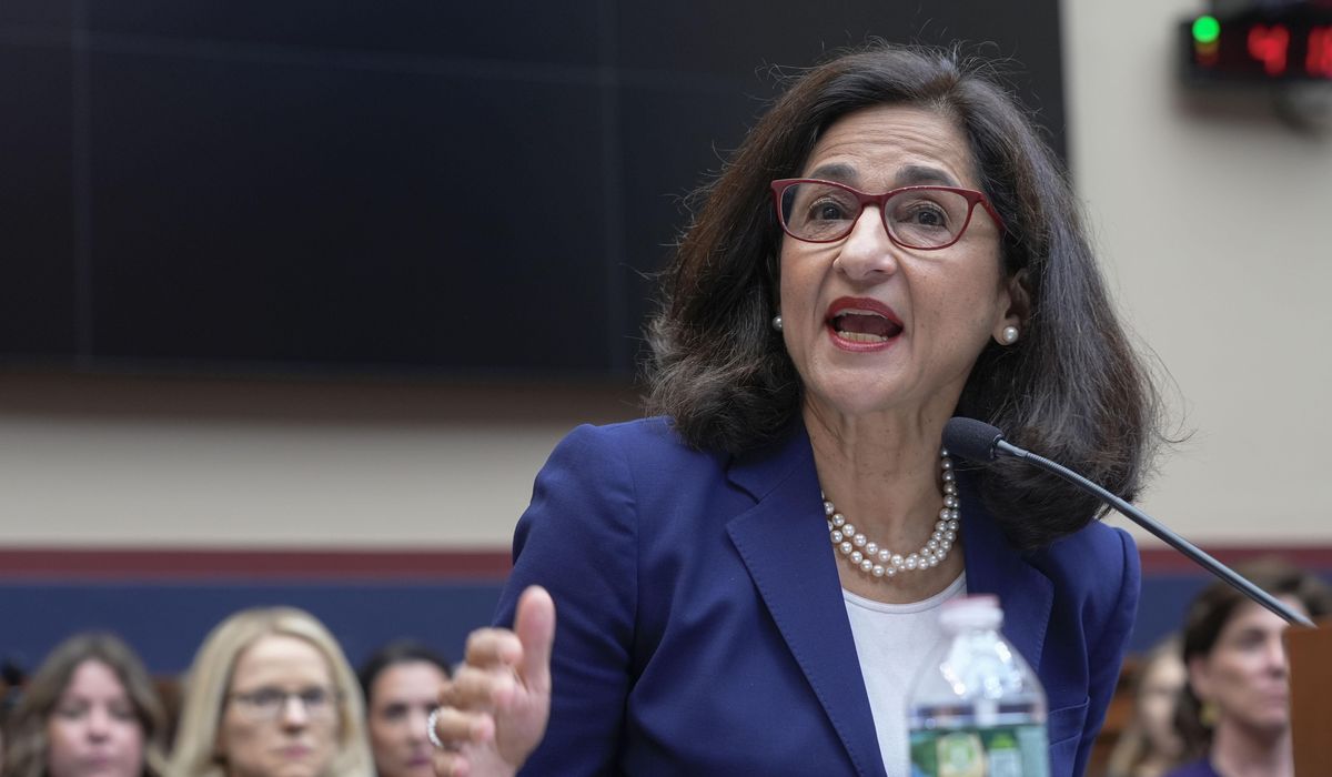 NextImg:Columbia University’s board of trustees back President Minouche Shafik amid resignation calls