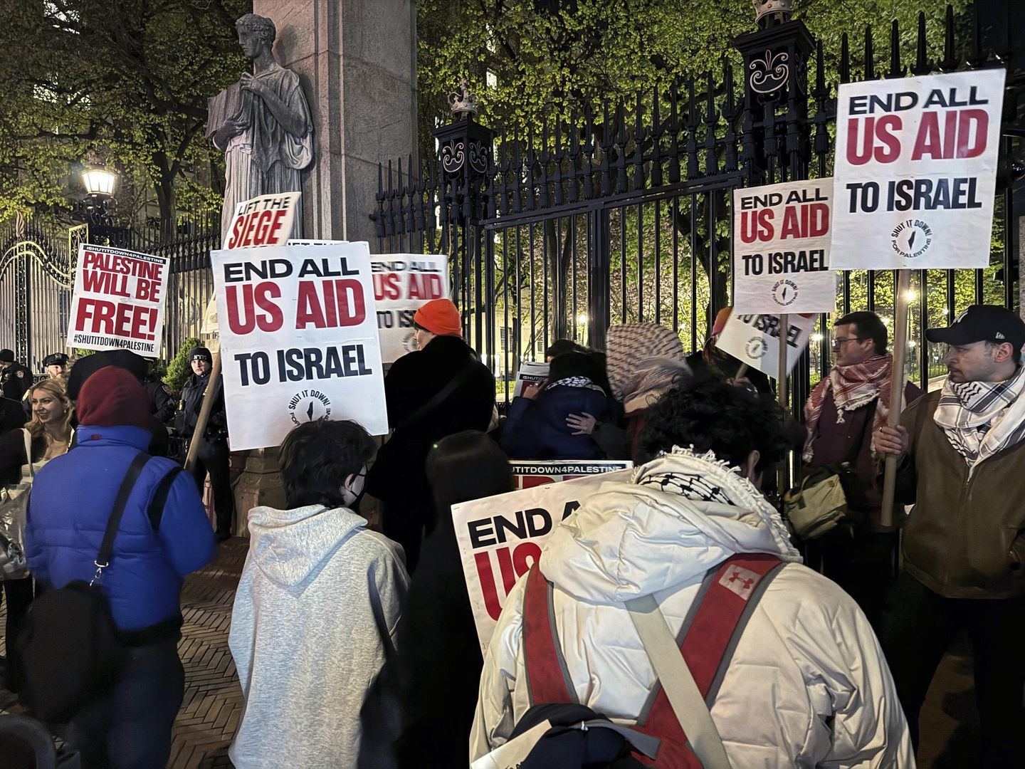 Anti-Israel student protesters at Columbia University say they are not pro-Hamas, just anti-Israel
