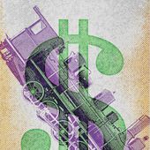 Wreck of American dollar as reserve currency illustration by Greg Groesch / The Washington Times