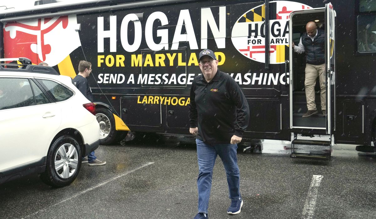 NextImg:Hogan starts Senate campaign in Maryland with veterans’ pitch