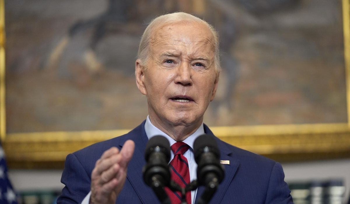 NextImg:Biden says ‘order must prevail’ on college campuses