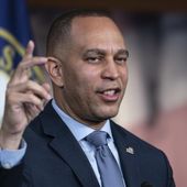 House Minority Leader Hakeem Jeffries, D-N.Y., speaks at a news conference at the Capitol in Washington, Dec. 7, 2023. (AP Photo/J. Scott Applewhite, File)