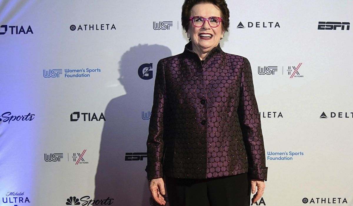 NextImg:A $5,000 check won by Billie Jean King 50 years ago helped create Women’s Sports Foundation