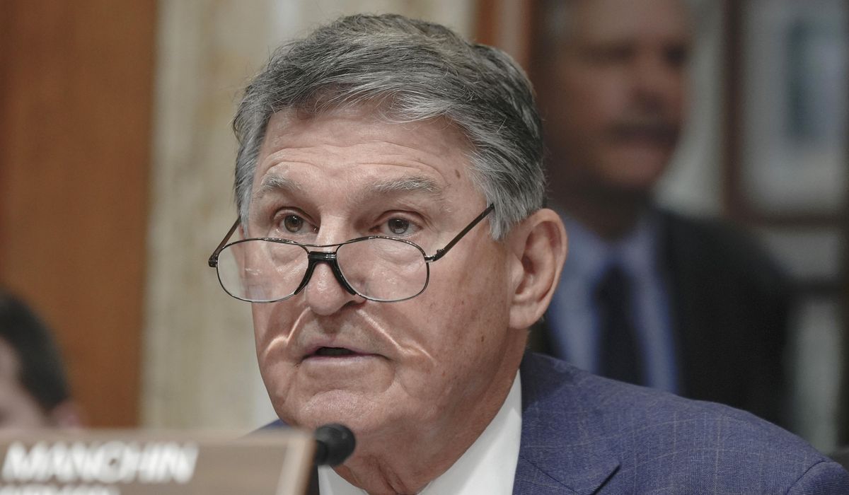 NextImg:Democratic Sen. Joe Manchin of West Virginia registers as independent, citing ‘partisan extremism’