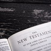 The King James Bible open to the introduction page of the New Testament. File photo credit: Janece Flippo via Shutterstock.