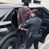 Police in Southern California on Sunday said a man recently released from jail was rearrested hours later after he was accused of hitting a security guard with a chunk of cement. Riverside police said they charged Dandre Parker Jr., 25, with assault with a deadly weapon in the attack on the security guard working at a downtown grocery store. (Photo courtesy of Riverside Police Department)