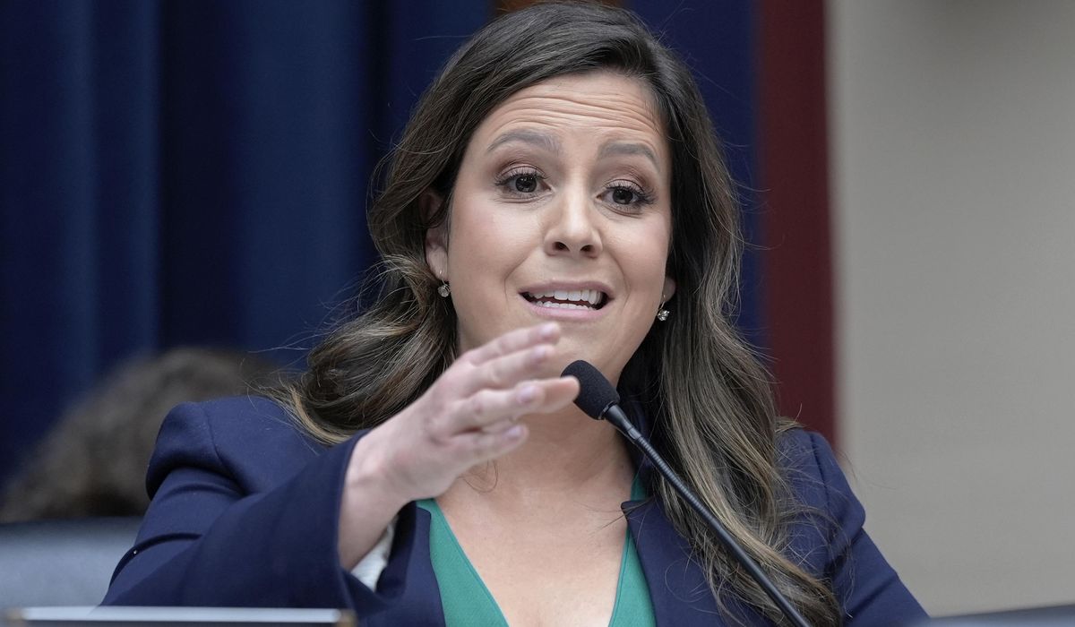 NextImg:Rep. Stefanik calls foul on hush money judge also overseeing Bannon trial