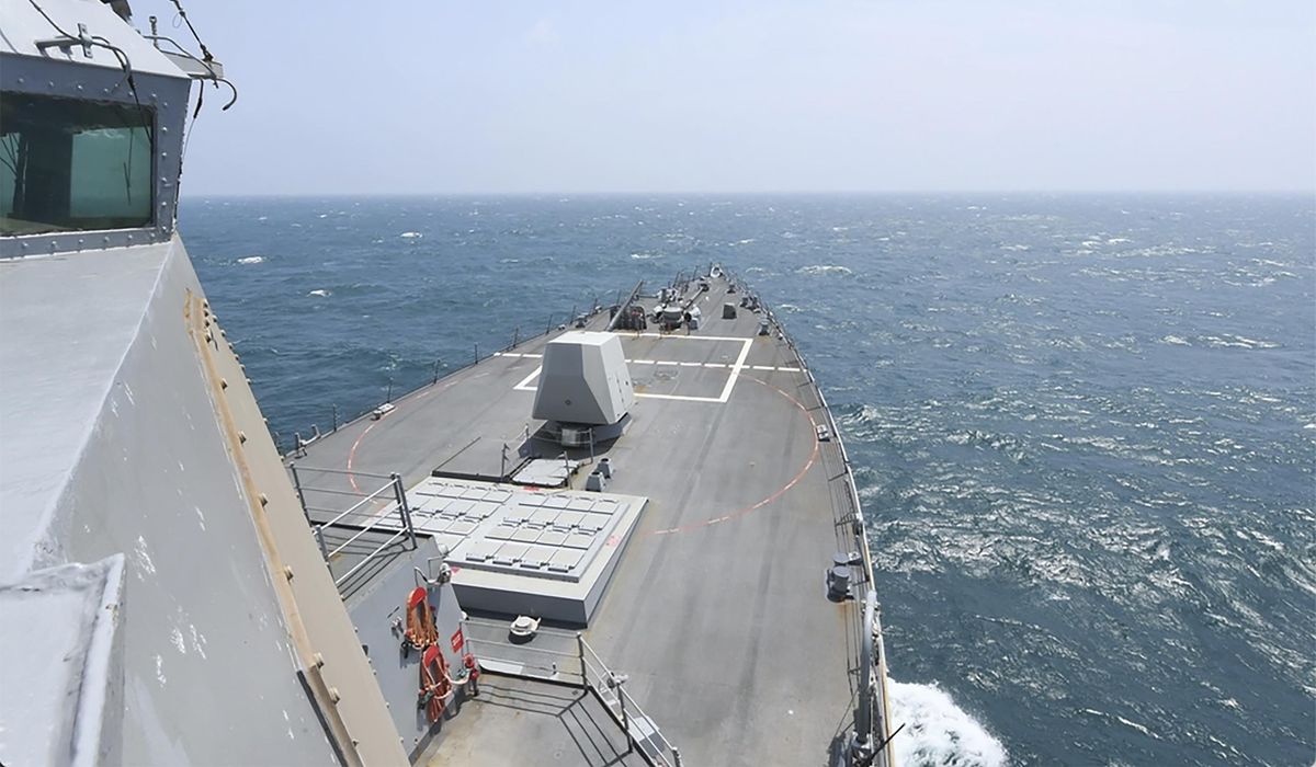 NextImg:China criticizes U.S. for ship’s passage through Taiwan Strait weeks before new leader takes office