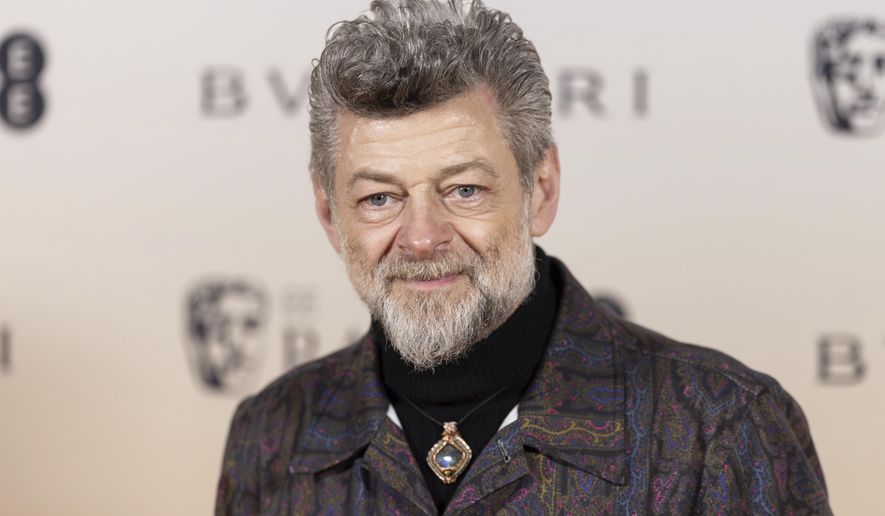 Andy Serkis appears at the BAFTA Nominees Party in London, Saturday, Feb. 17, 2024. (Photo by Vianney Le Caer/Invision/AP, File)