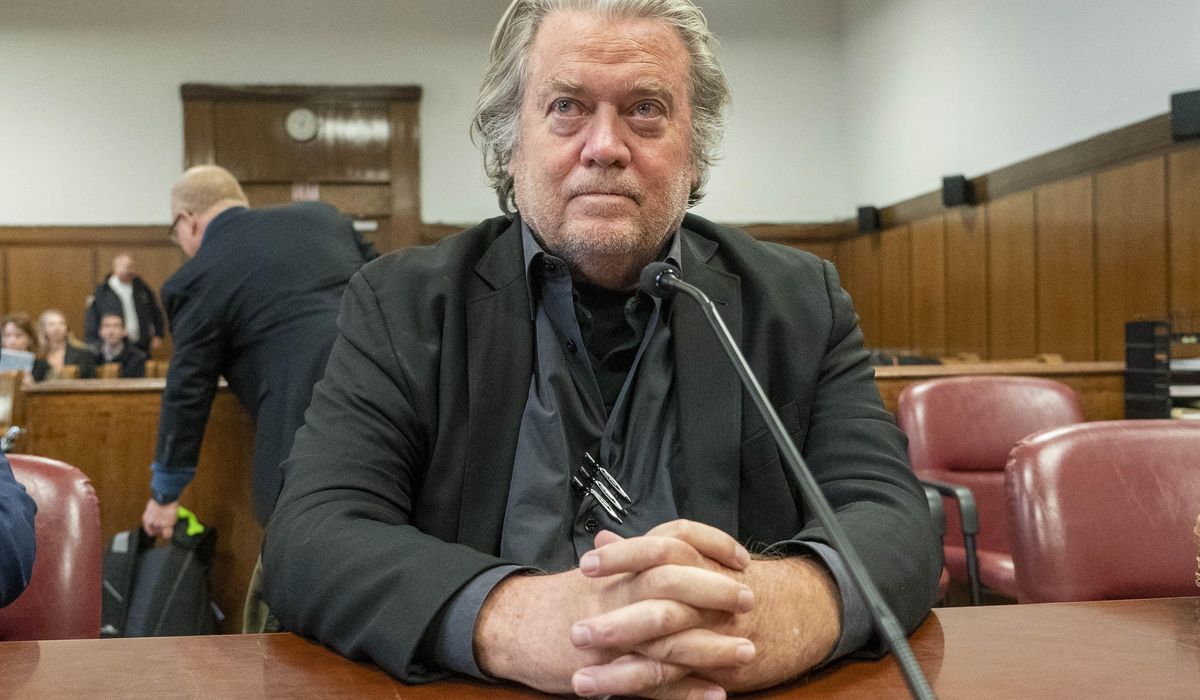 NextImg:Trump ally Steve Bannon must surrender to prison by July 1 to start contempt sentence, judge says