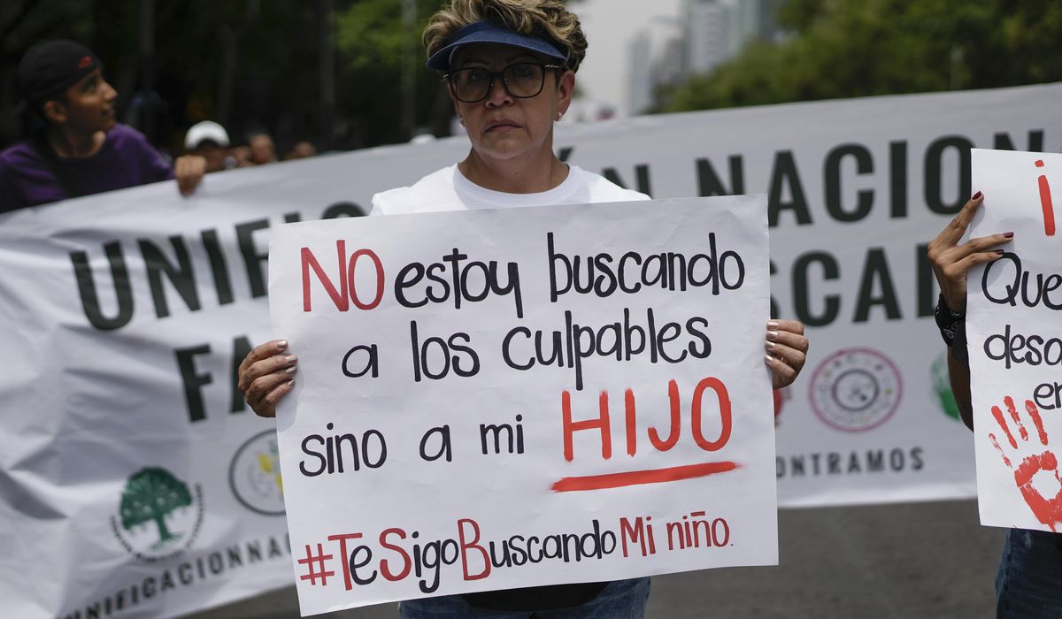 NextImg:Mother’s Day marks sad reminder for the mothers of Mexico’s over 100,000 missing people
