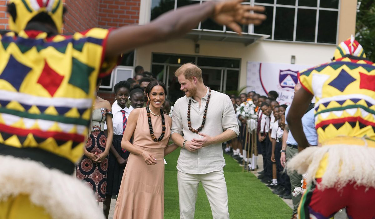 NextImg:Prince Harry, Meghan arrive in Nigeria to champion the Invictus Games and meet with wounded soldiers
