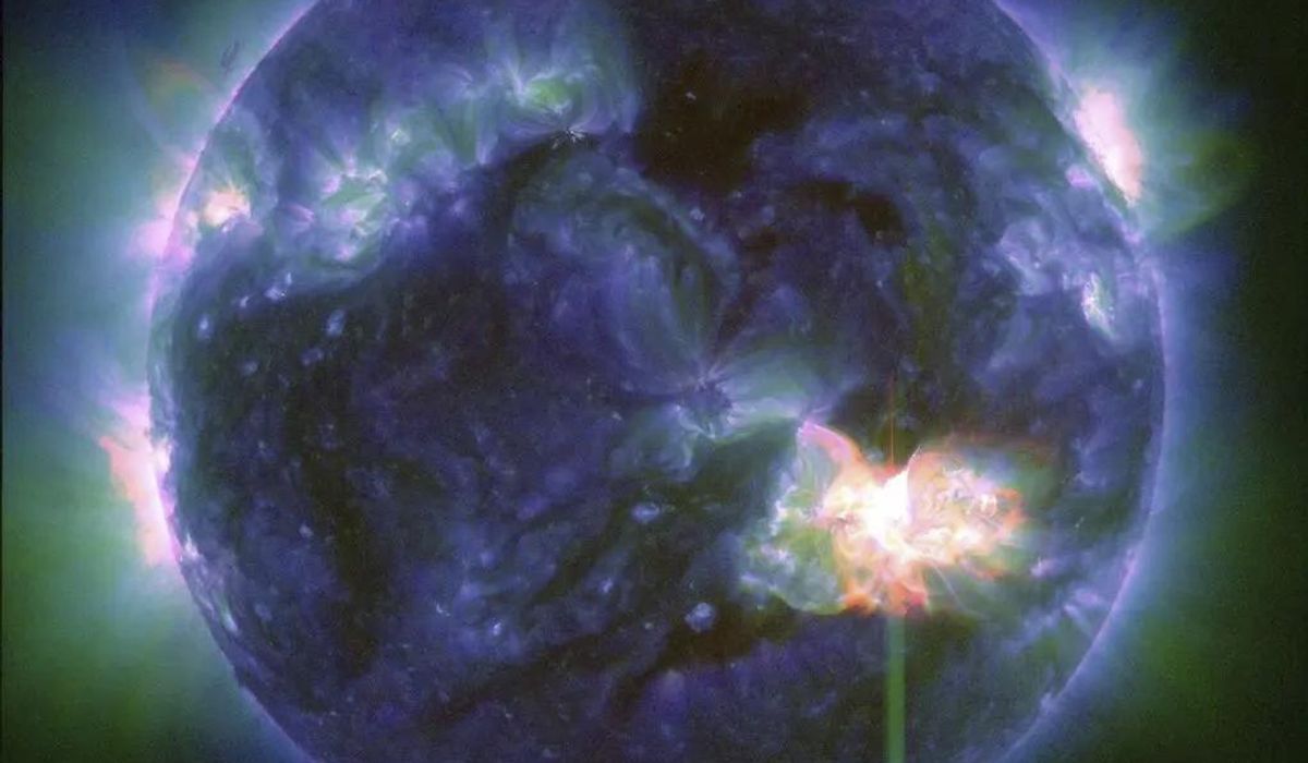 NextImg:Strong solar storm could disrupt communications and produce northern lights in U.S.