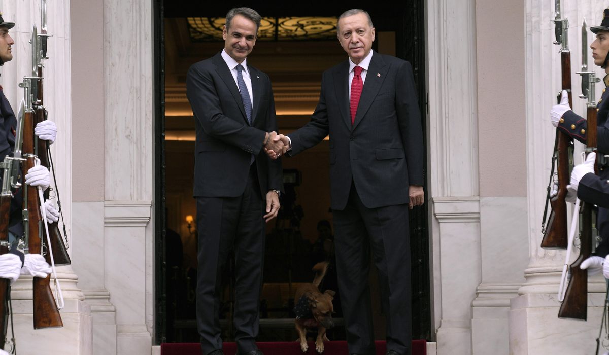 NextImg:Greece’s prime minister in Turkey for talks as the regional rivals seek to improve relations