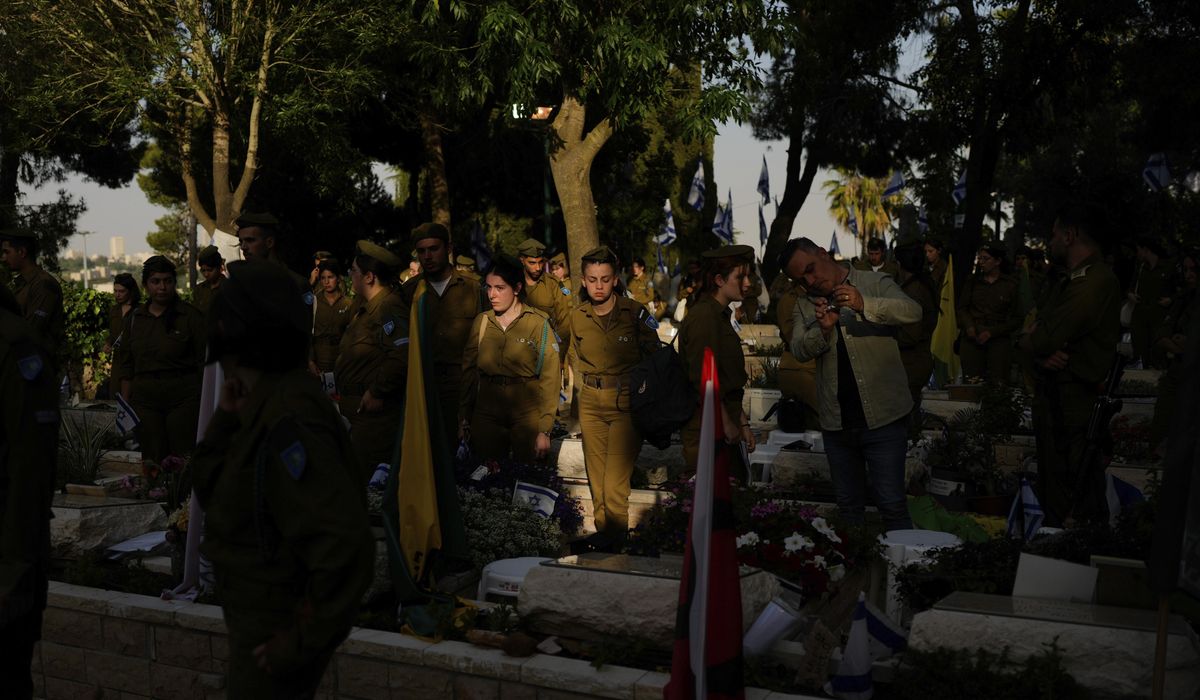 NextImg:With the shock of Oct. 7 still raw, profound sadness and anger grip Israel on its Memorial Day
