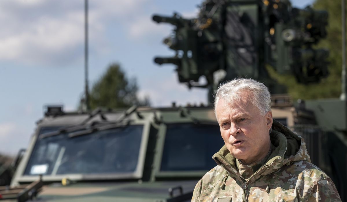 NextImg:Lithuanians vote in a presidential election as anxieties rise over Russia and the war in Ukraine