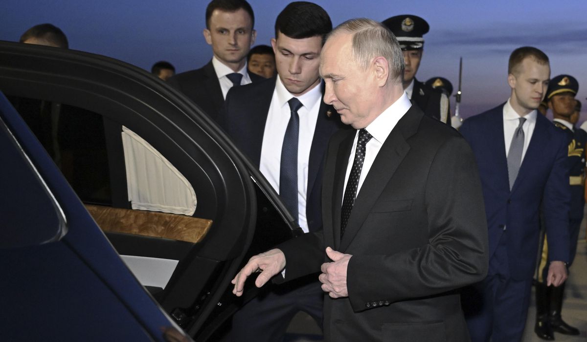 NextImg:Xi meets Russia’s Putin on a state visit to China that’s a show of unity between the allies