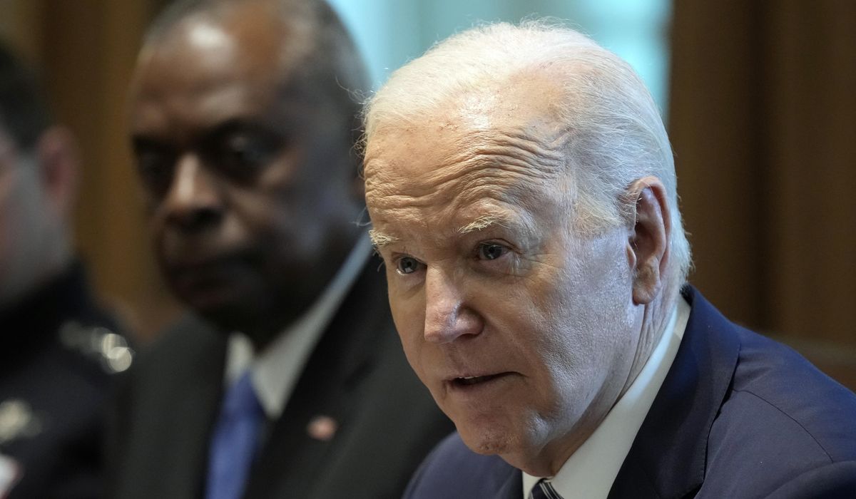 NextImg:Biden struggles to recall defense secretary’s name in BET interview