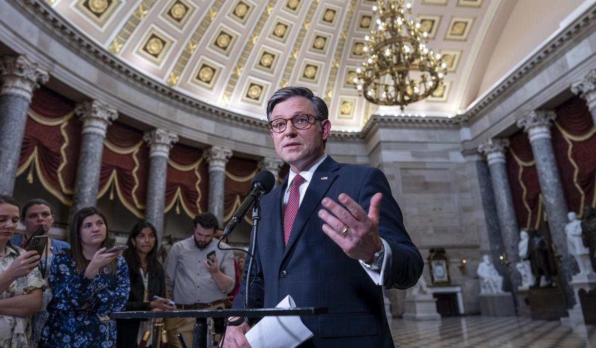 NextImg:Speaker Mike Johnson accuses Biden, Democrats of wanting illegal immigrants to vote