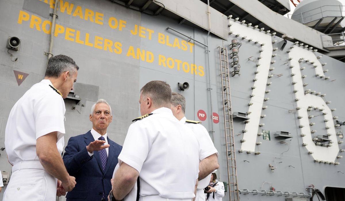 NextImg:USS Ronald Reagan, Navy’s Pacific flagship aircraft carrier, departs Japan after 9 years