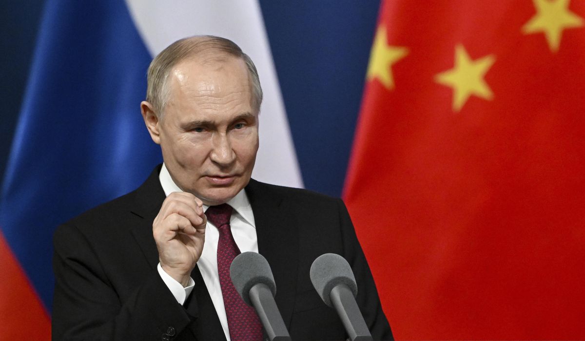 NextImg:Putin concludes a trip to China by emphasizing its strategic and personal ties to Russia