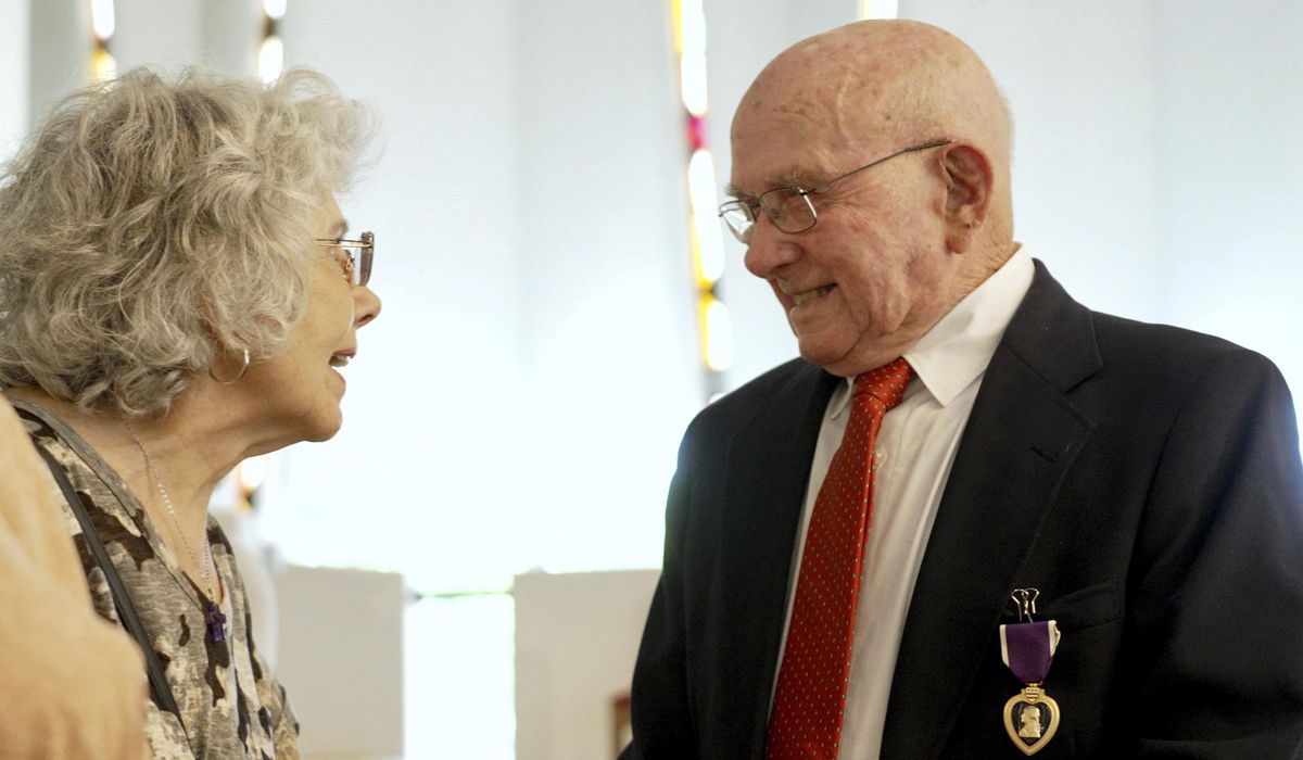 NextImg:Army presents Purple Heart to Minnesota veteran 73 years after he was wounded in Korean War