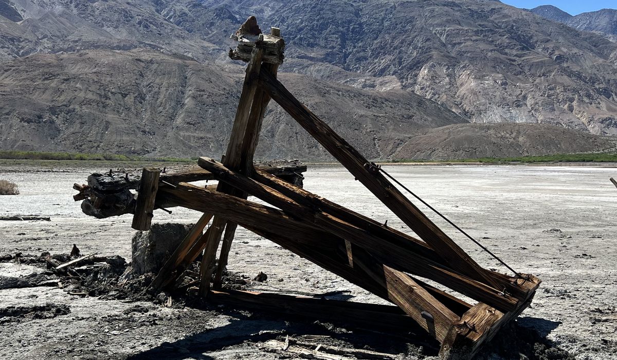 NextImg:Person behind the toppling of a 113-year-old tram tower in Death Valley National Park fesses up