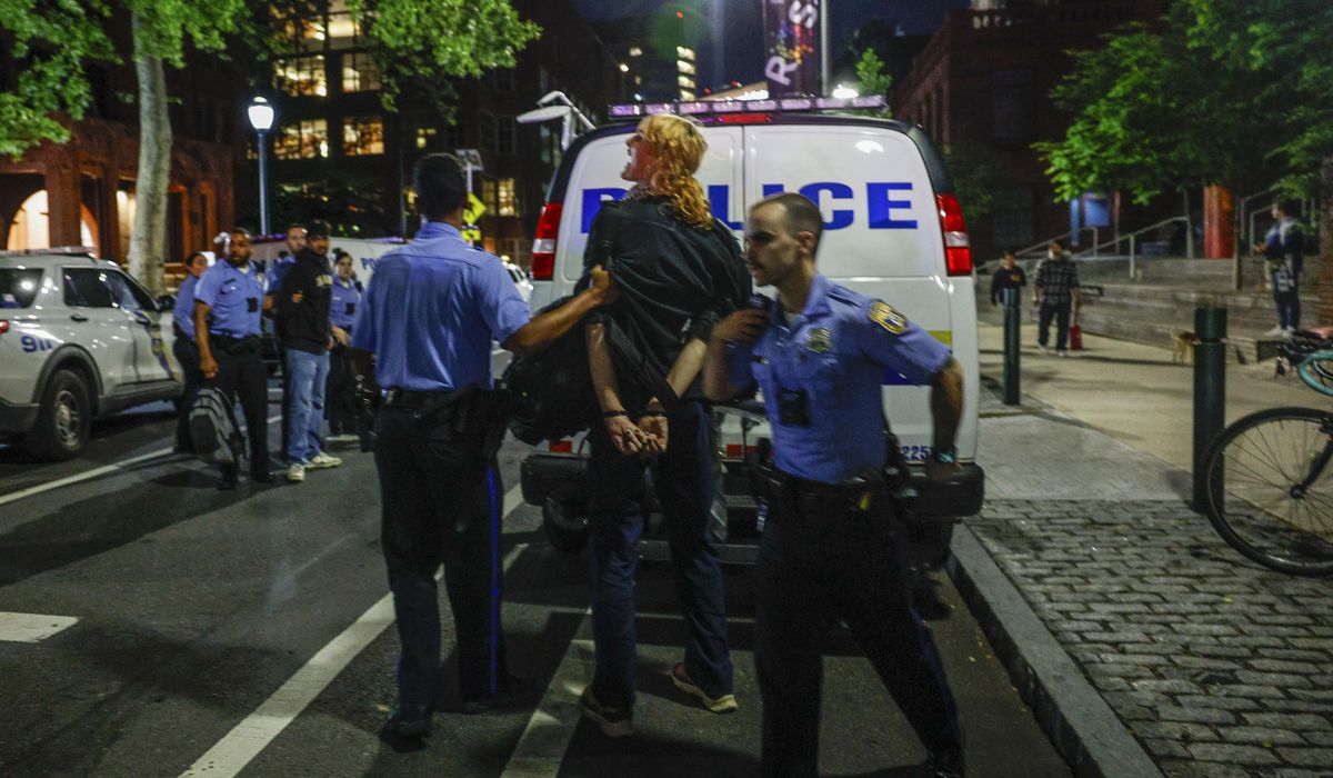 NextImg:Pro-Palestinian protesters set up a new encampment at Drexel University