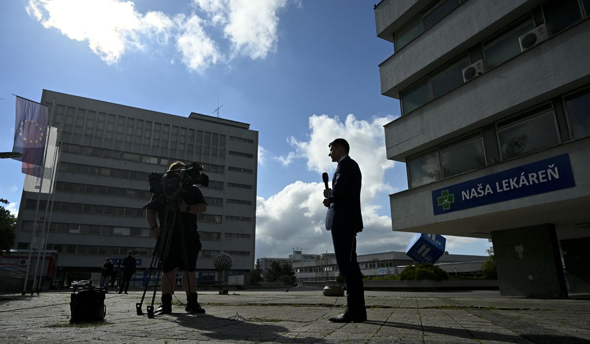 NextImg:The Slovak prime minister is stable after ‘miracles’ in the hospital as suspect appears in court