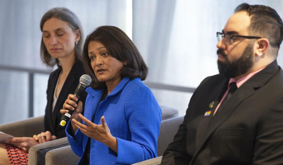 NextImg:Rep. Jayapal’s sister Susheela loses Oregon House primary to pro-Israel Democrat Maxine Dexter