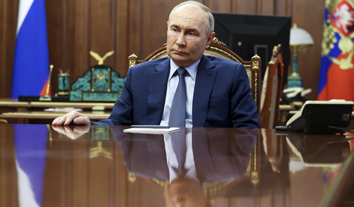 NextImg:Putin fires No. 2 at Russia’s Defense Ministry after ousting Sergi Shoigu from top military spot