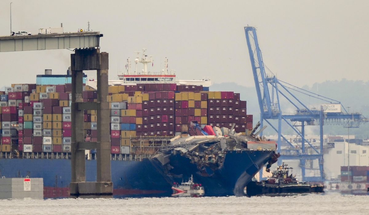 NextImg:Baltimore shipping channel fully reopens after Key bridge collapse