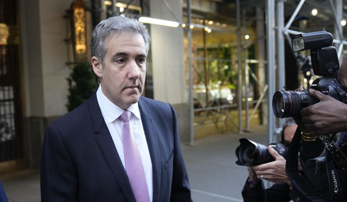 NextImg:Michael Cohen takes TV victory lap, swipes back at Trump lawyer after guilty verdict