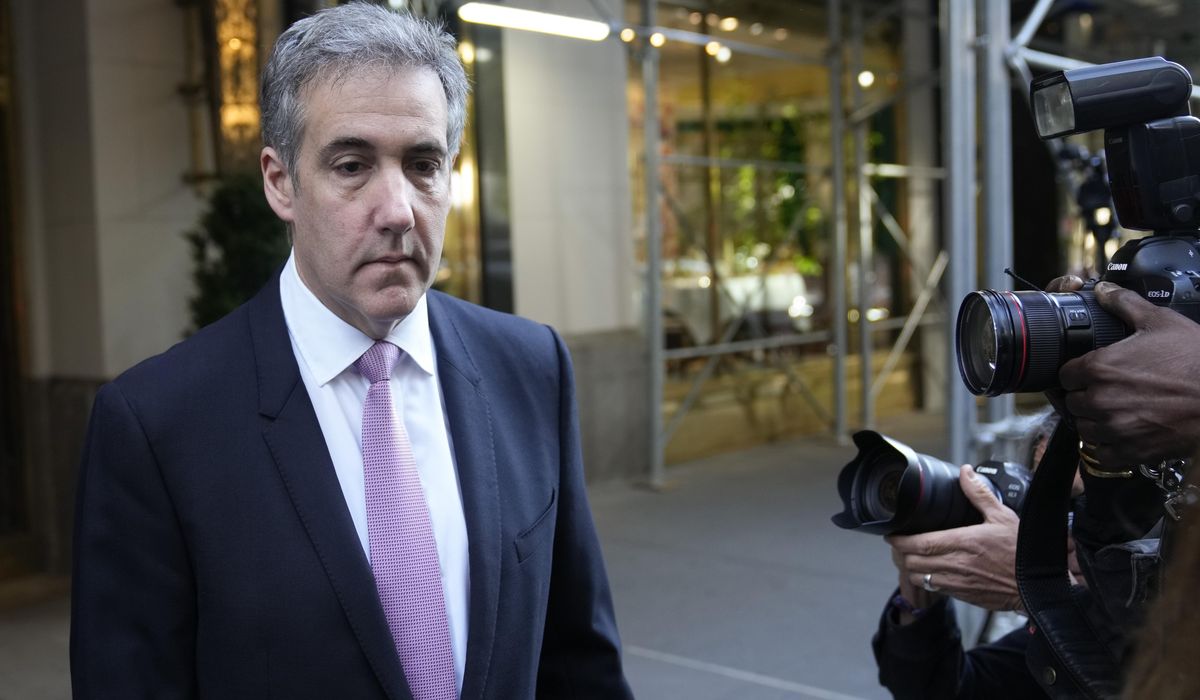 NextImg:Trump team hits Michael Cohen as having selective memory of 2016