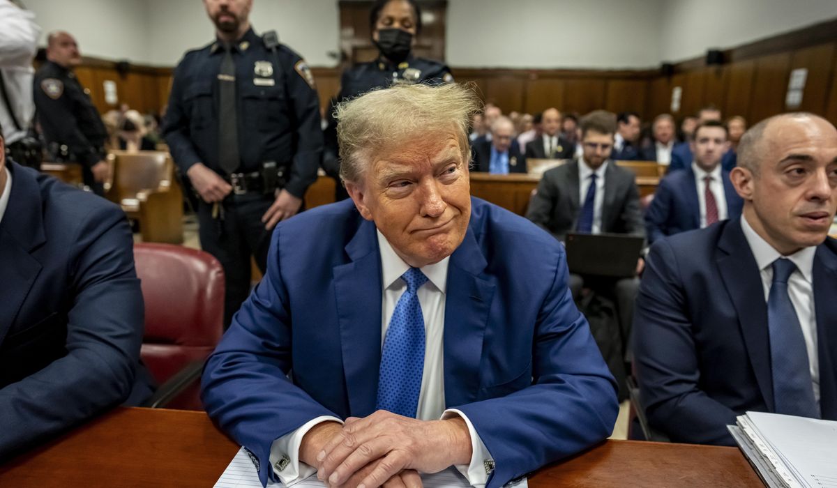 NextImg:Trump begins defense after state rests in hush money trial
