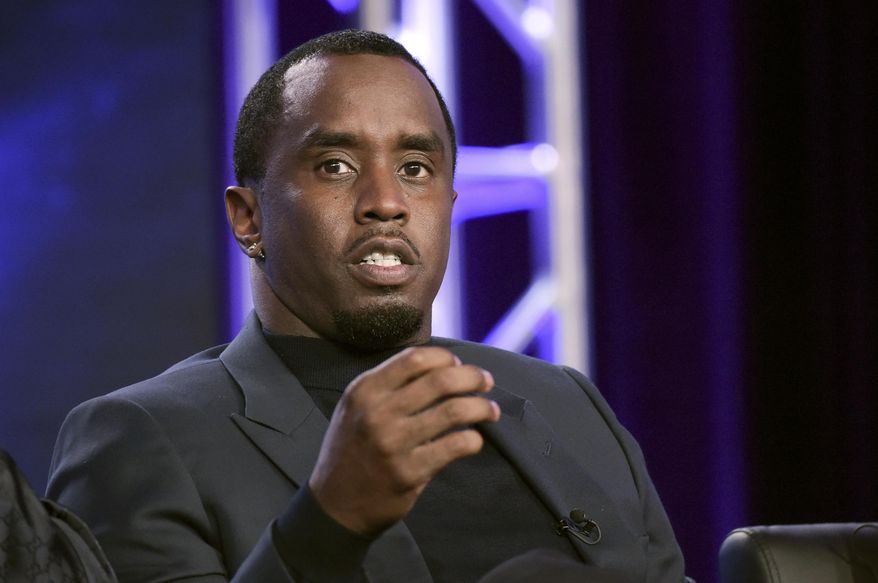 Sean 'Diddy' Combs participates in "The Four" panel during the FOX Television Critics Association Winter Press Tour in Pasadena, Calif., Jan. 4, 2018. A former model accused Combs of sexually assaulting her at his New York City recording studio in 2003 in a lawsuit filed Tuesday, May 21, 2024, the latest in a series of allegations against the embattled hip-hop mogul. (Photo by Richard Shotwell/Invision/AP, File)